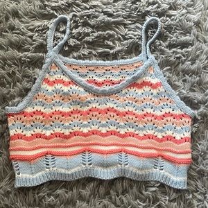 knit crop top